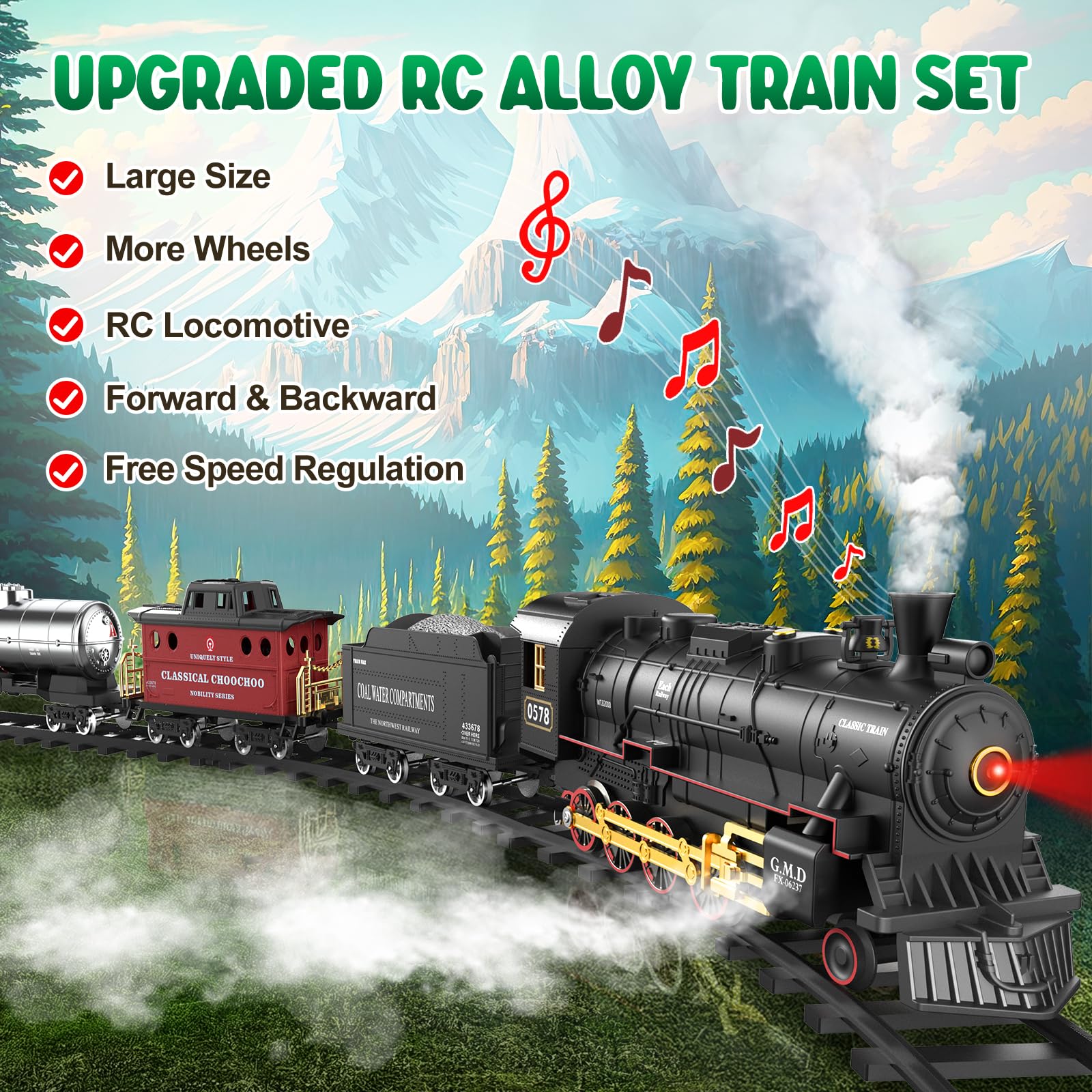 Hot Bee fuel tanker car for varied train scenarios