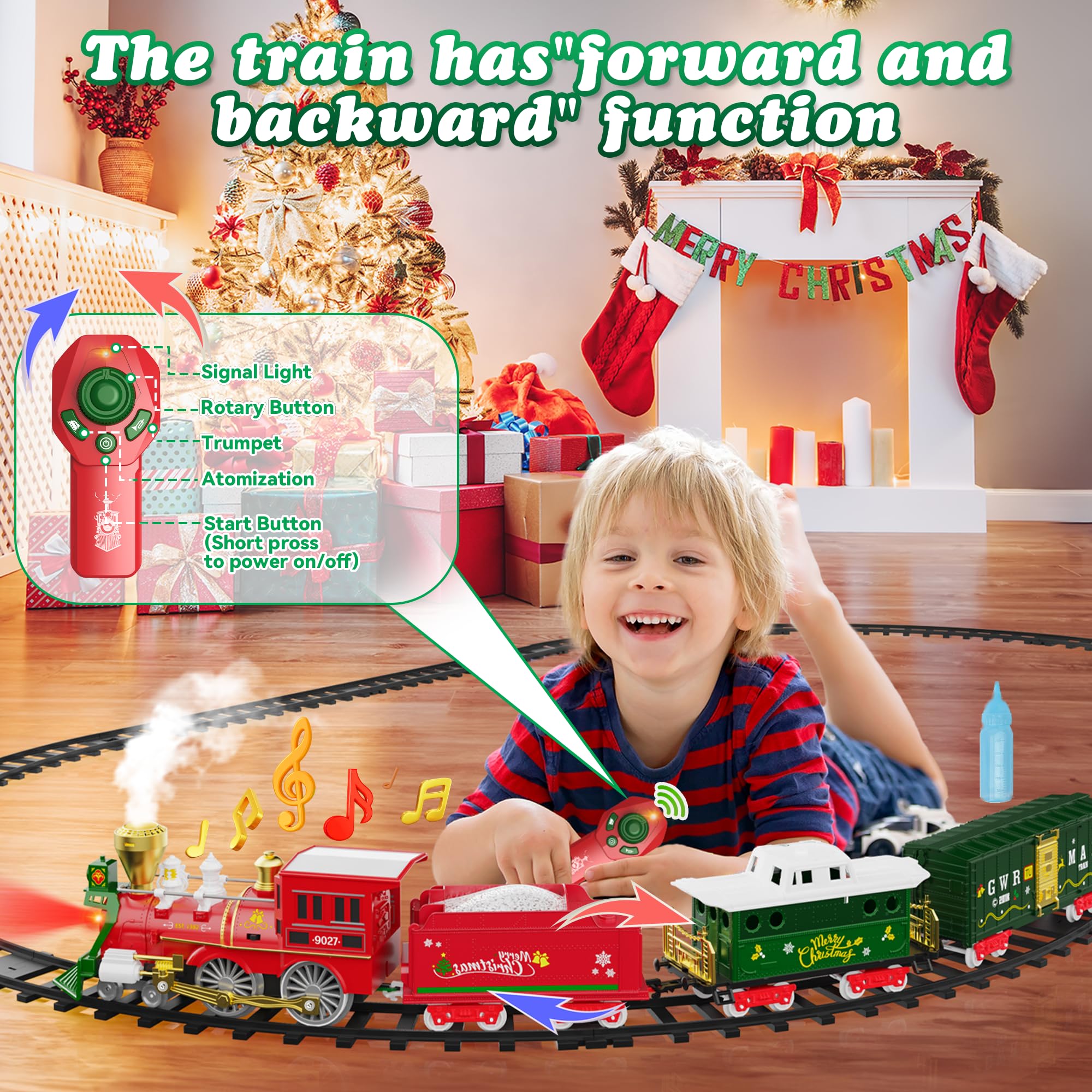 Hot Bee set includes eight curved and four straight tracks for flexible layouts.