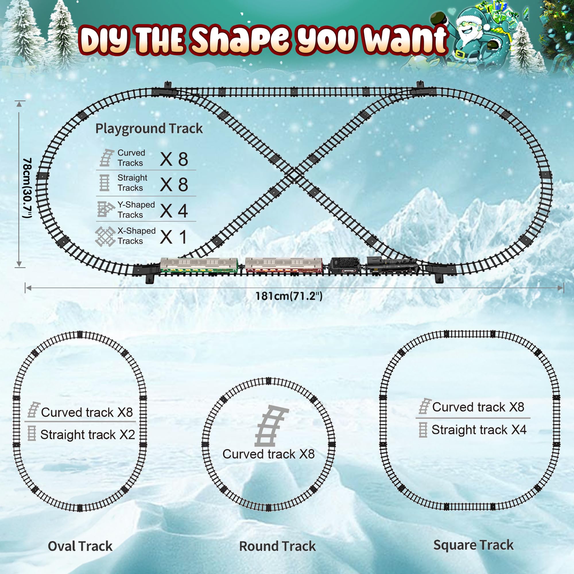 Hot Bee curved tracks form engaging layouts for creative setups.