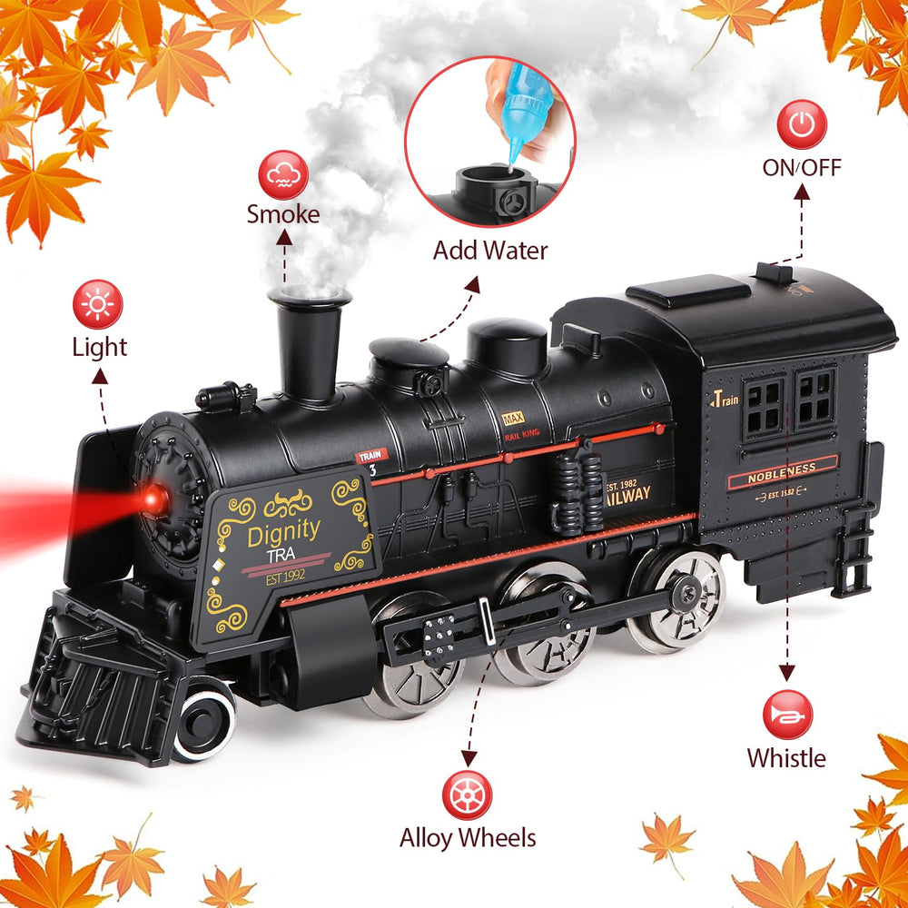 Hot Bee Train Set curved tracks enable versatile layouts for creative play.