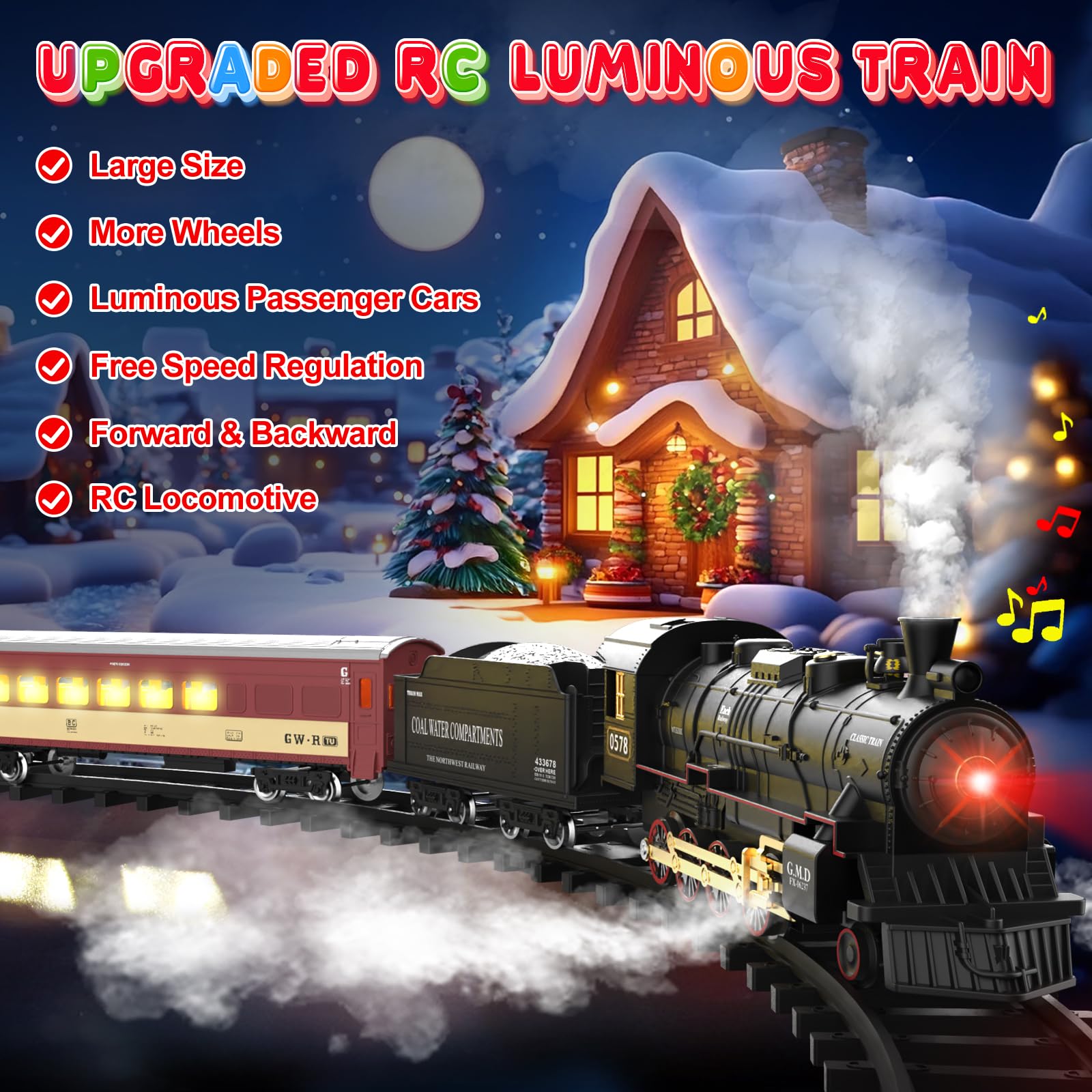 Hot Bee luminous passenger carriage enhances visibility during evening rail adventures