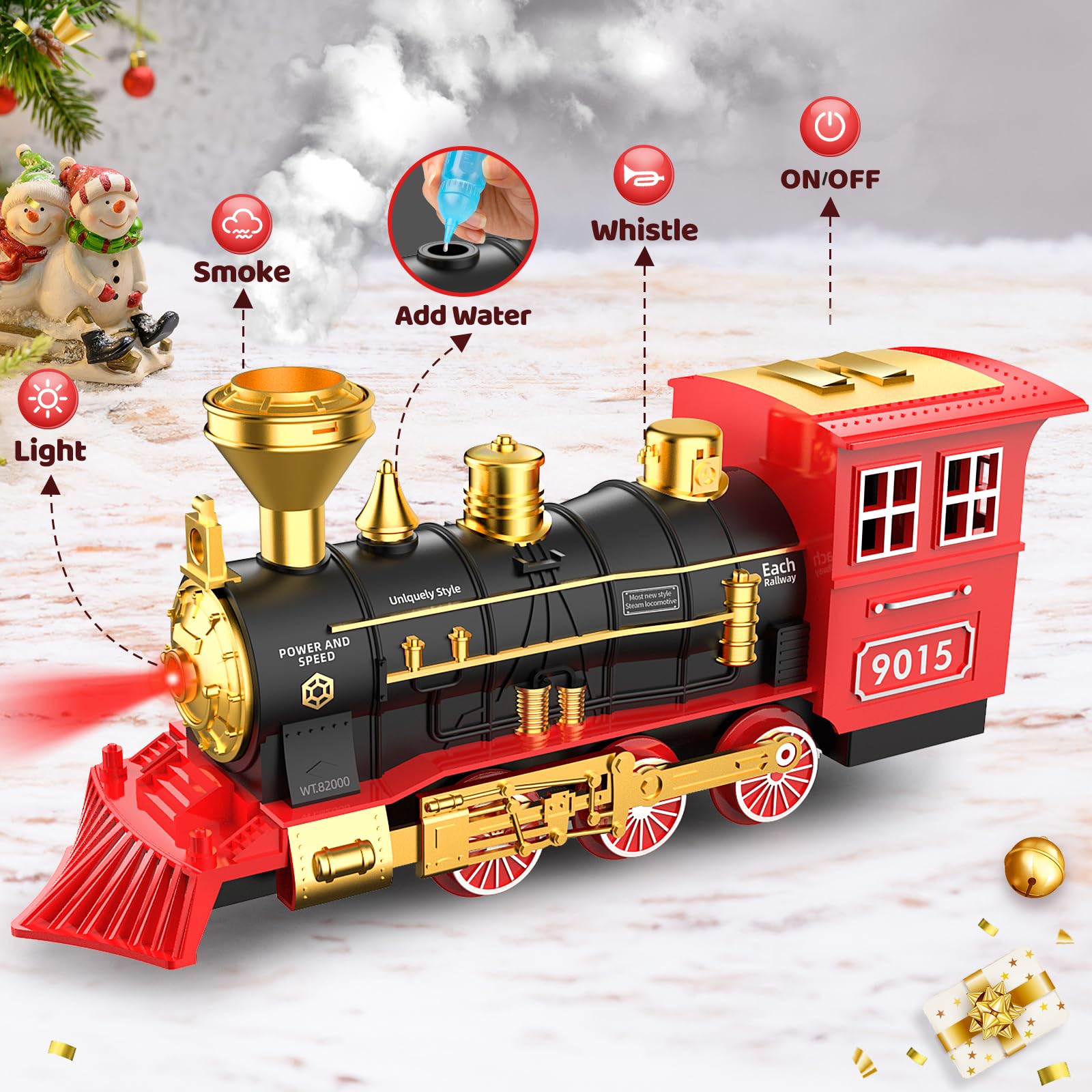 Hot Bee Train Set passenger coach adds realism for imaginative railway scenes.