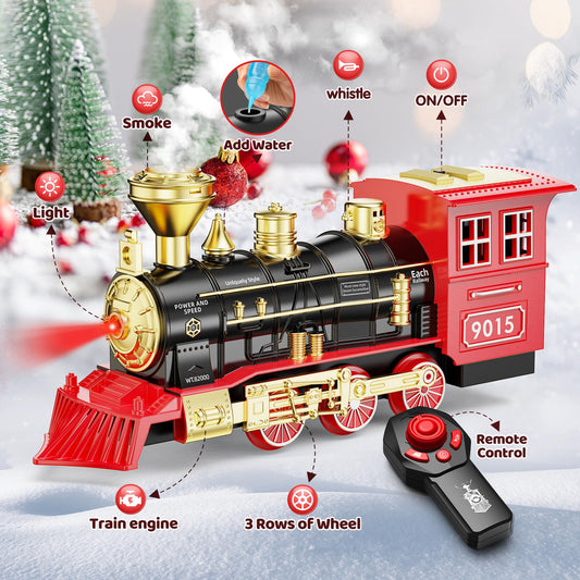 Hot Bee Train Set smoke effect adds realism to playtime.
