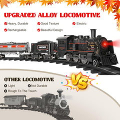 Hot Bee Train Set straight tracks connect easily for stable train journeys.