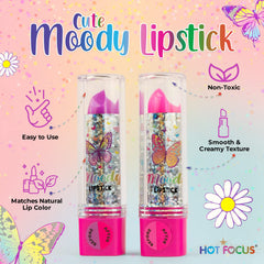 Hot Focus eyeshadow palette with vibrant, blendable shades for kid-friendly play.