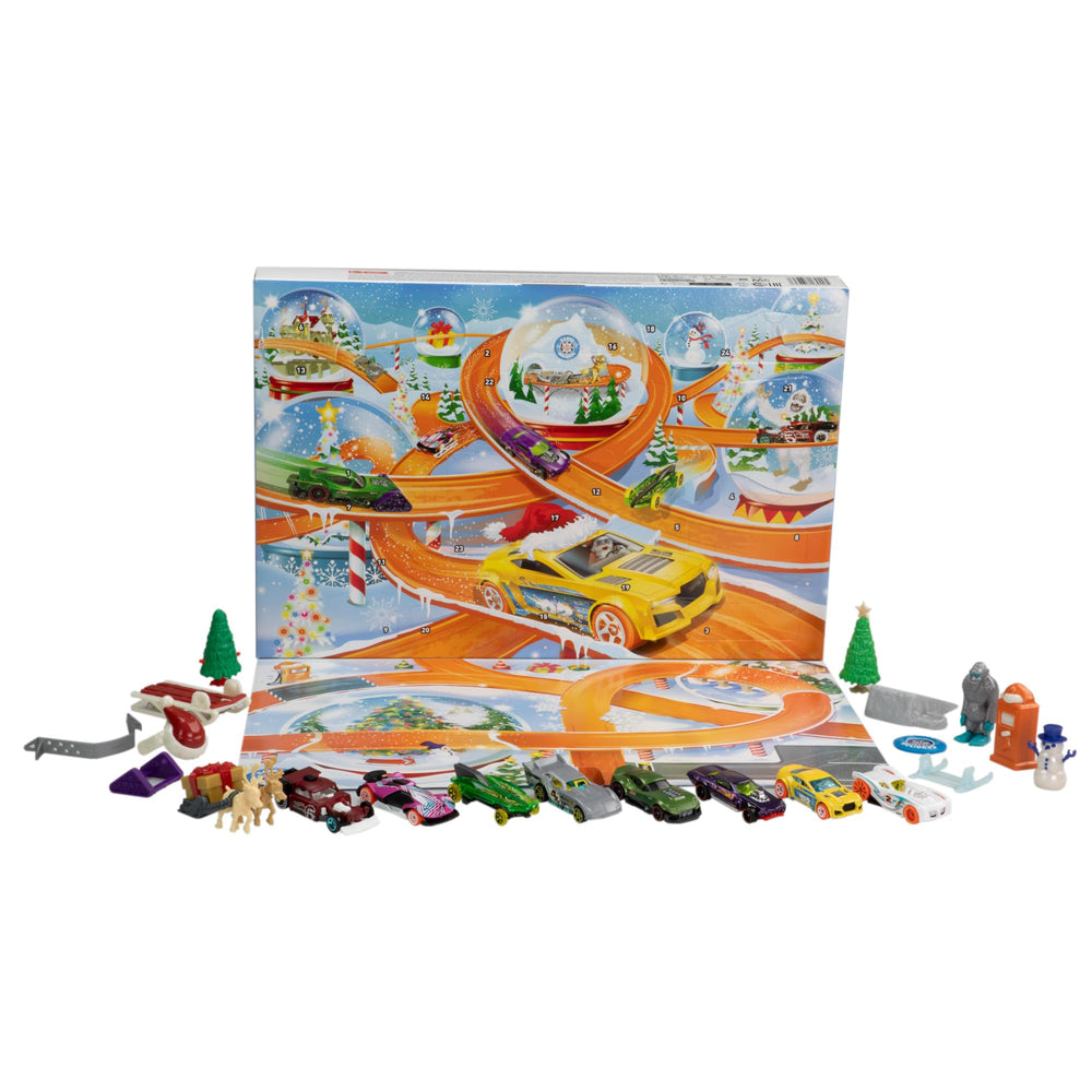 Hot Wheels Advent Calendar vehicle 01 for imaginative play
