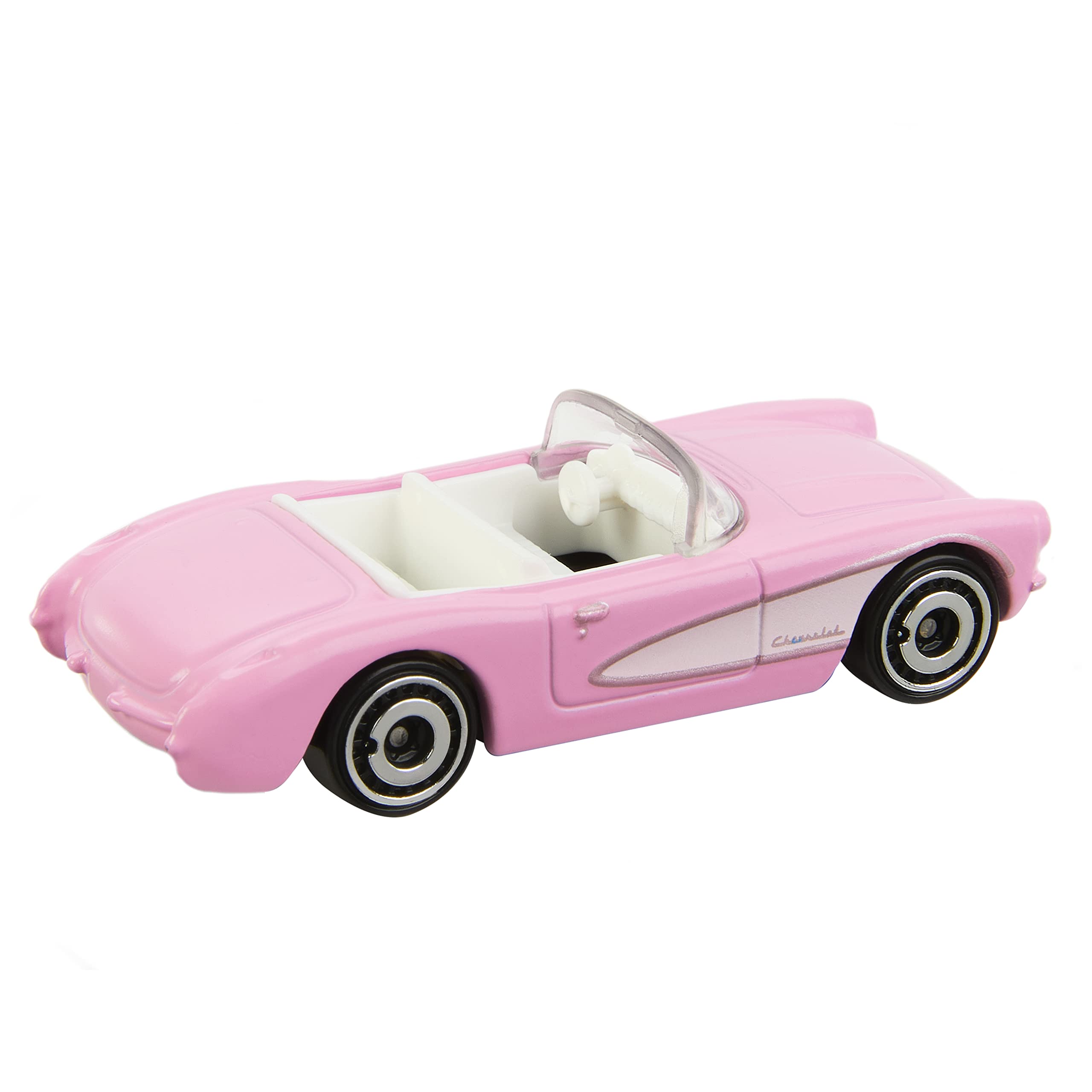Hot Wheels Barbie Corvette details for storytelling adventures