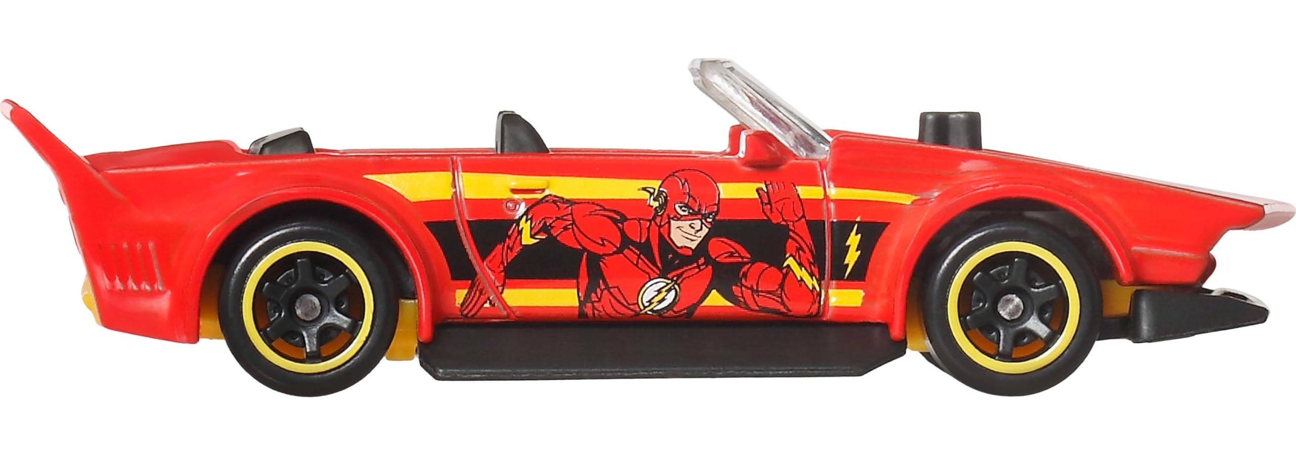 Hot Wheels Batman 10-Pack Detailed Decals enhance authentic Batman aesthetics.