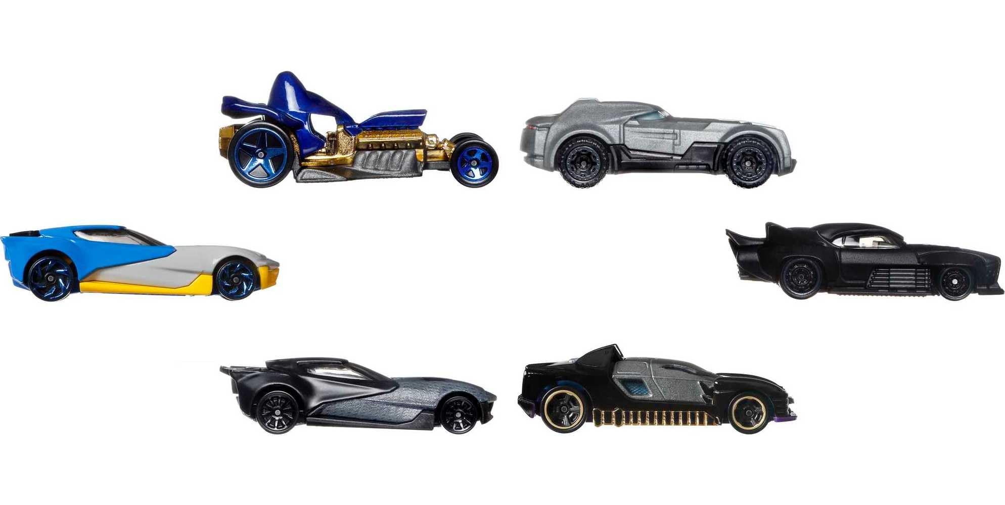 Hot Wheels Action Feature Batman car with interactive flair for pretend chases.