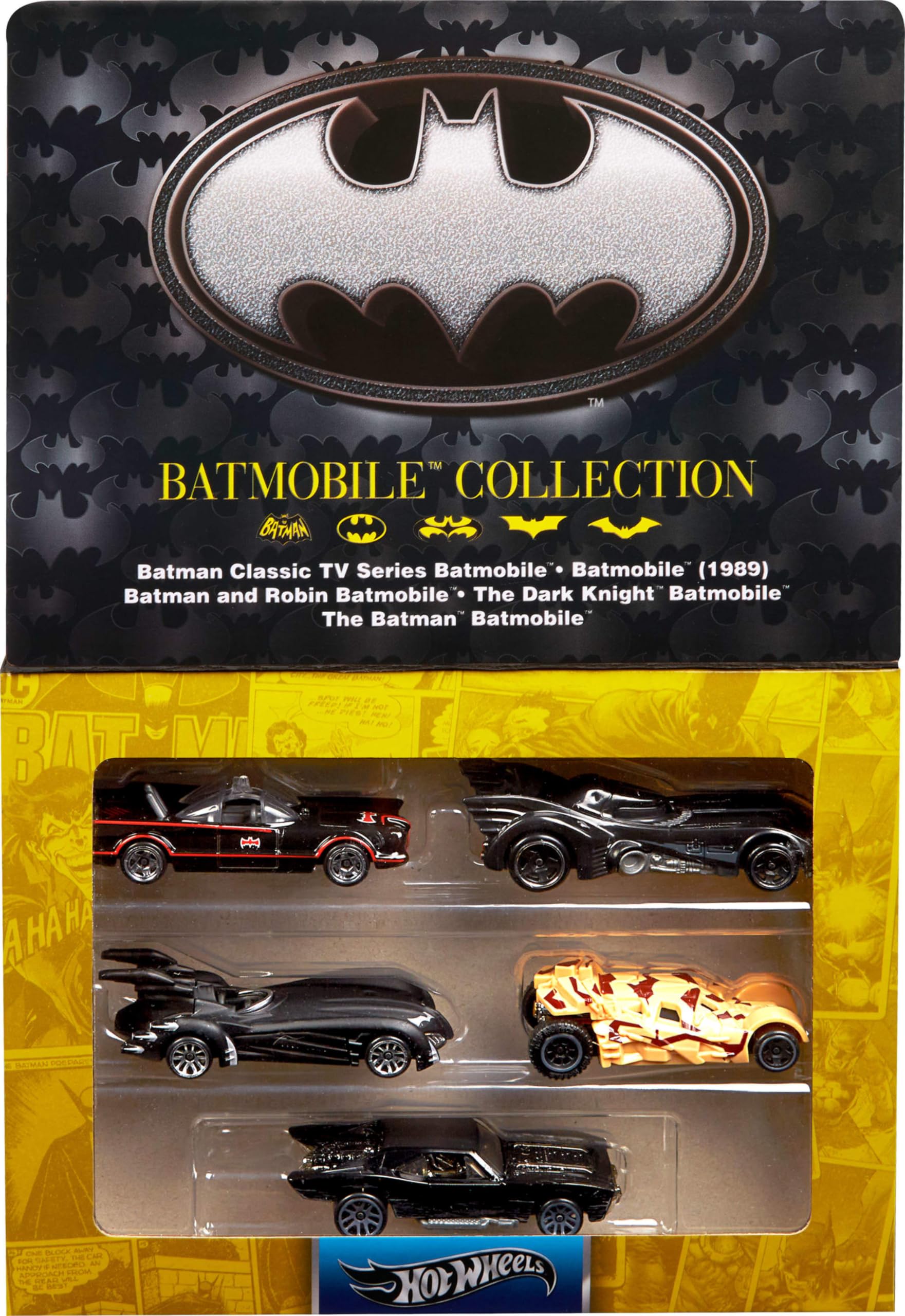 Hot Wheels Batmobile Classic TV Series for display and nostalgic play.