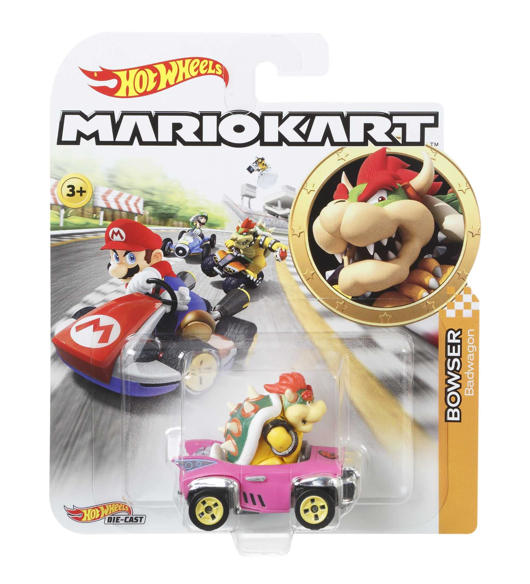 Hot Wheels Bowser Badwagon on track sparks action-packed play sessions.