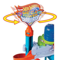 Hot Wheels City Mega Car Wash quick assembly setup for play readiness