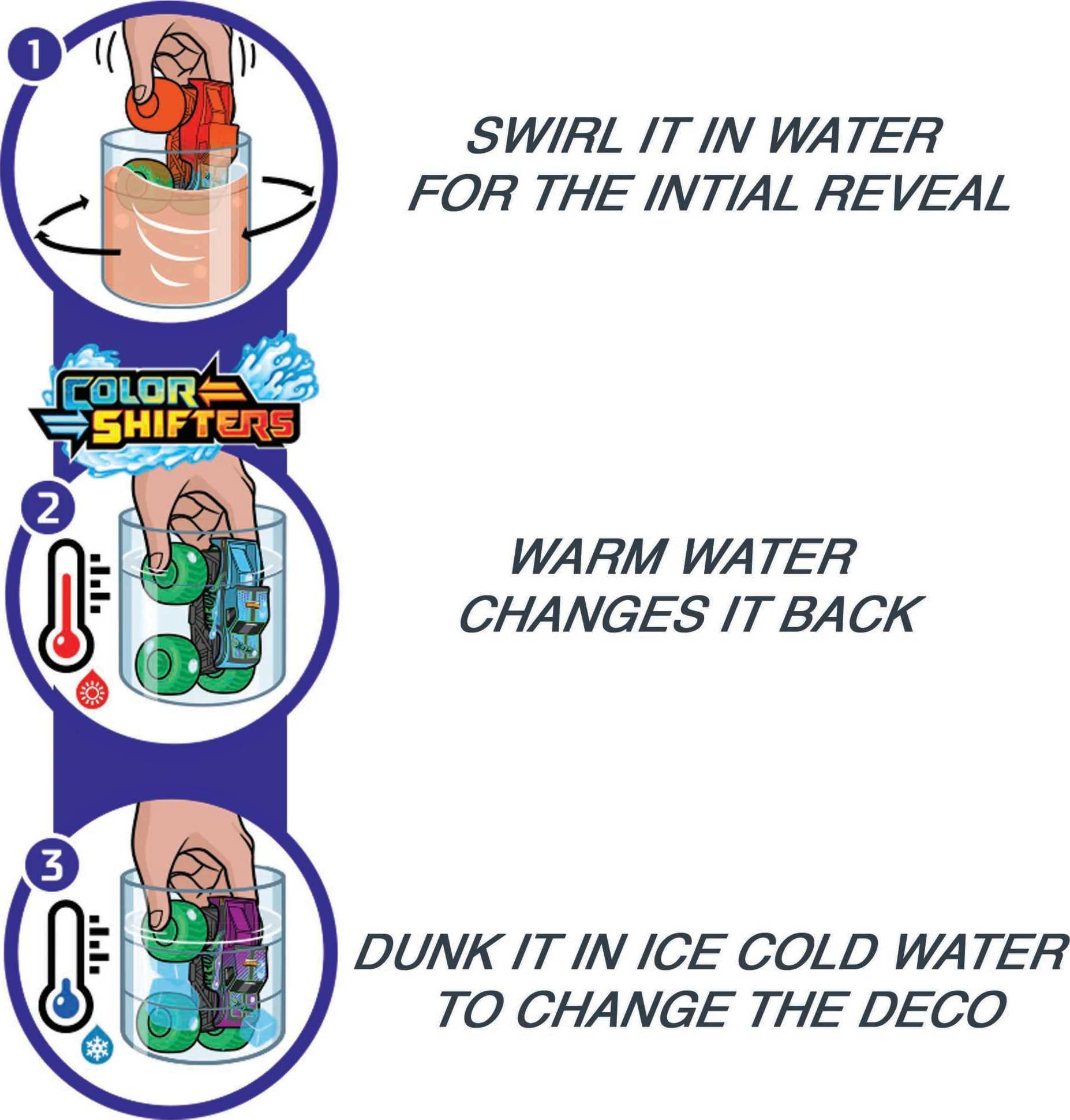 Clip-on water tank enables head-to-head color battles