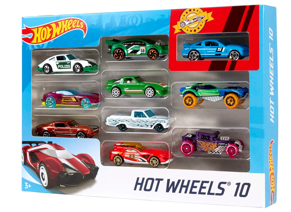 Hot Wheels collection-ready pack ideal for gifting.
