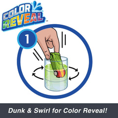 Hot Wheels Color Reveal 2-Pack icy water reveal for a second deco.