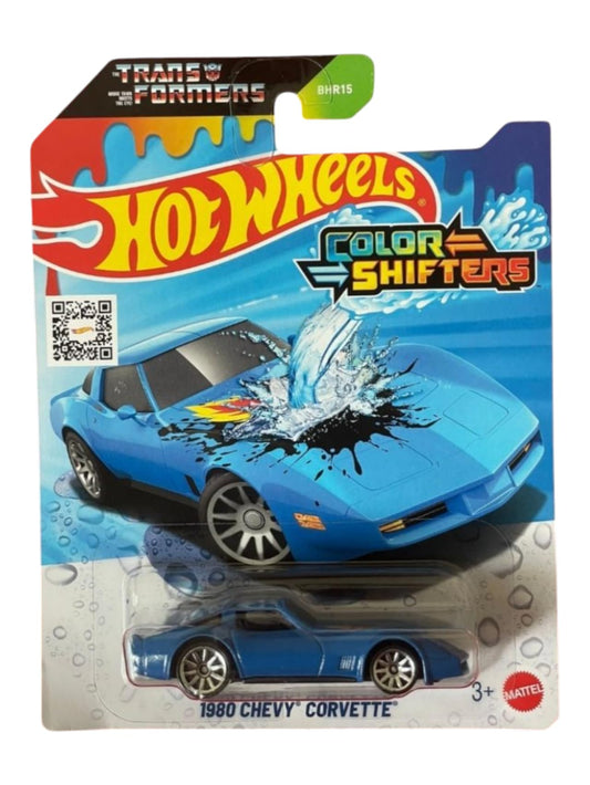Hot Wheels Color Shifter 1980 Corvette changing color with warm water.