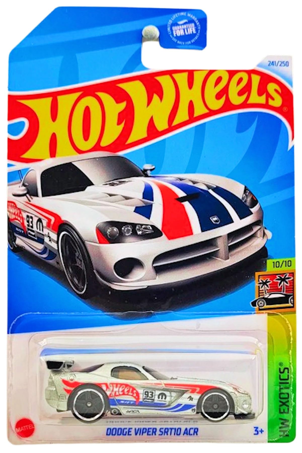 Hot Wheels Exotics Madness Lotus model for collection and imagination.