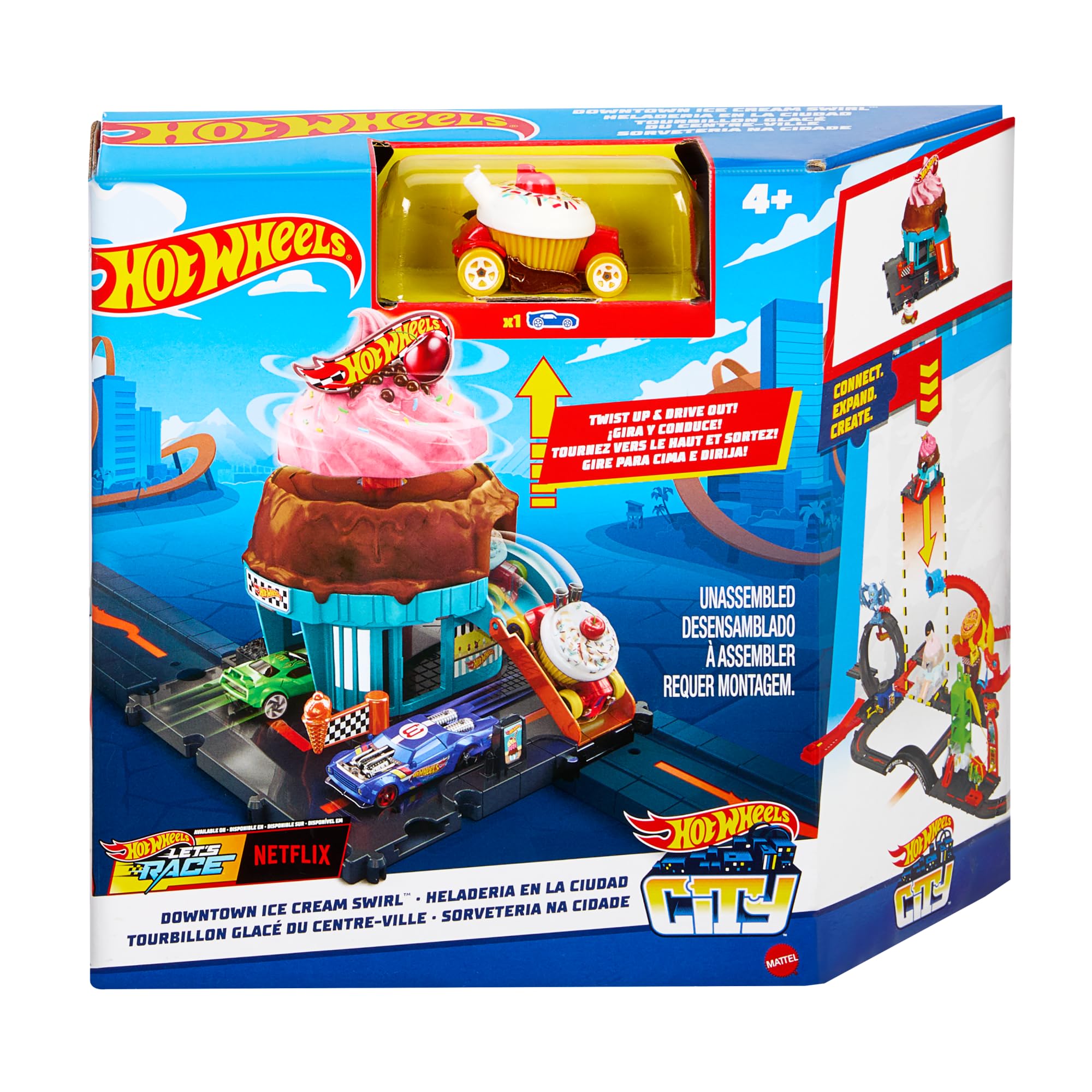 Hot Wheels gift for kids 4 plus, ideal for birthdays