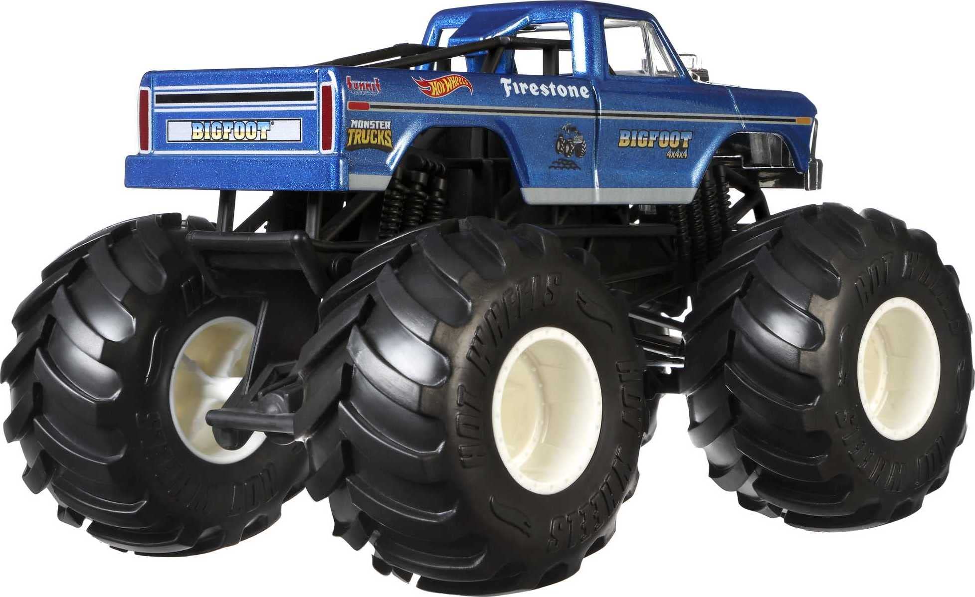 Hot Wheels Monster Trucks gift-ready display for kids and collectors.