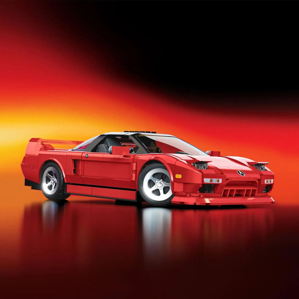 Hot Wheels NSX 1990 in-progress 1/16 scale model captures precise fit
