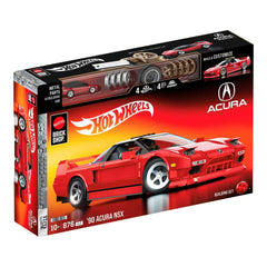Hot Wheels NSX 1990 kit front cover with vibrant detailing for display