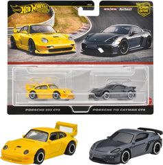 Hot Wheels HRR82 Porsche 993 GT2 side view with Real Riders detail for collectors.