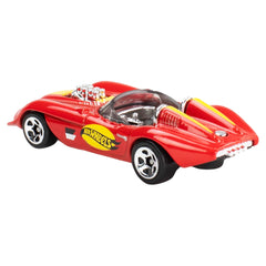 Hot Wheels HW Getaways theme close-up suggesting travel-ready toy cars.