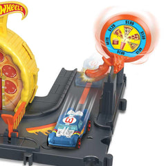 Hot Wheels included vehicle offers immediate racing fun out of the box.