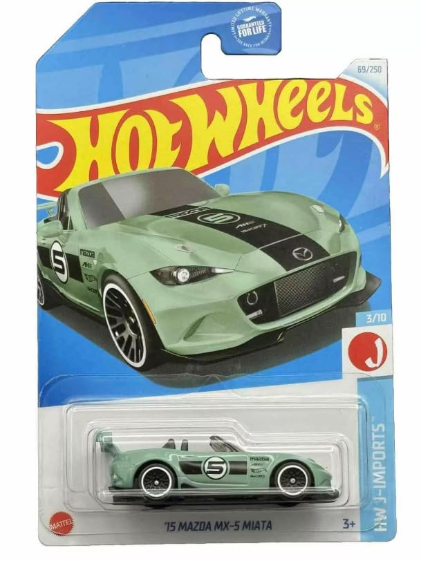 Hot Wheels J-Imports display-worthy designs ideal for shelves.