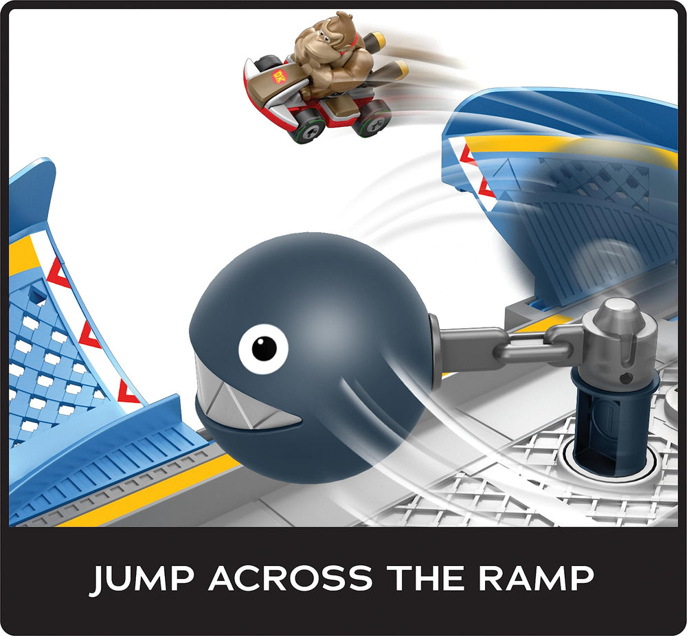 Hot Wheels Mario Kart Chain Chomp Challenge image with Donkey Kong kart for exciting thrills
