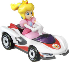 Karts race on a Hot Wheels track for engaging play sessions.
