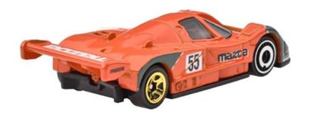 Hot Wheels Mazda 787B 1:64 scale aids collection displays with precise proportions.