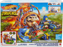 Hot Wheels Arena seats store extra pieces for expanded play.