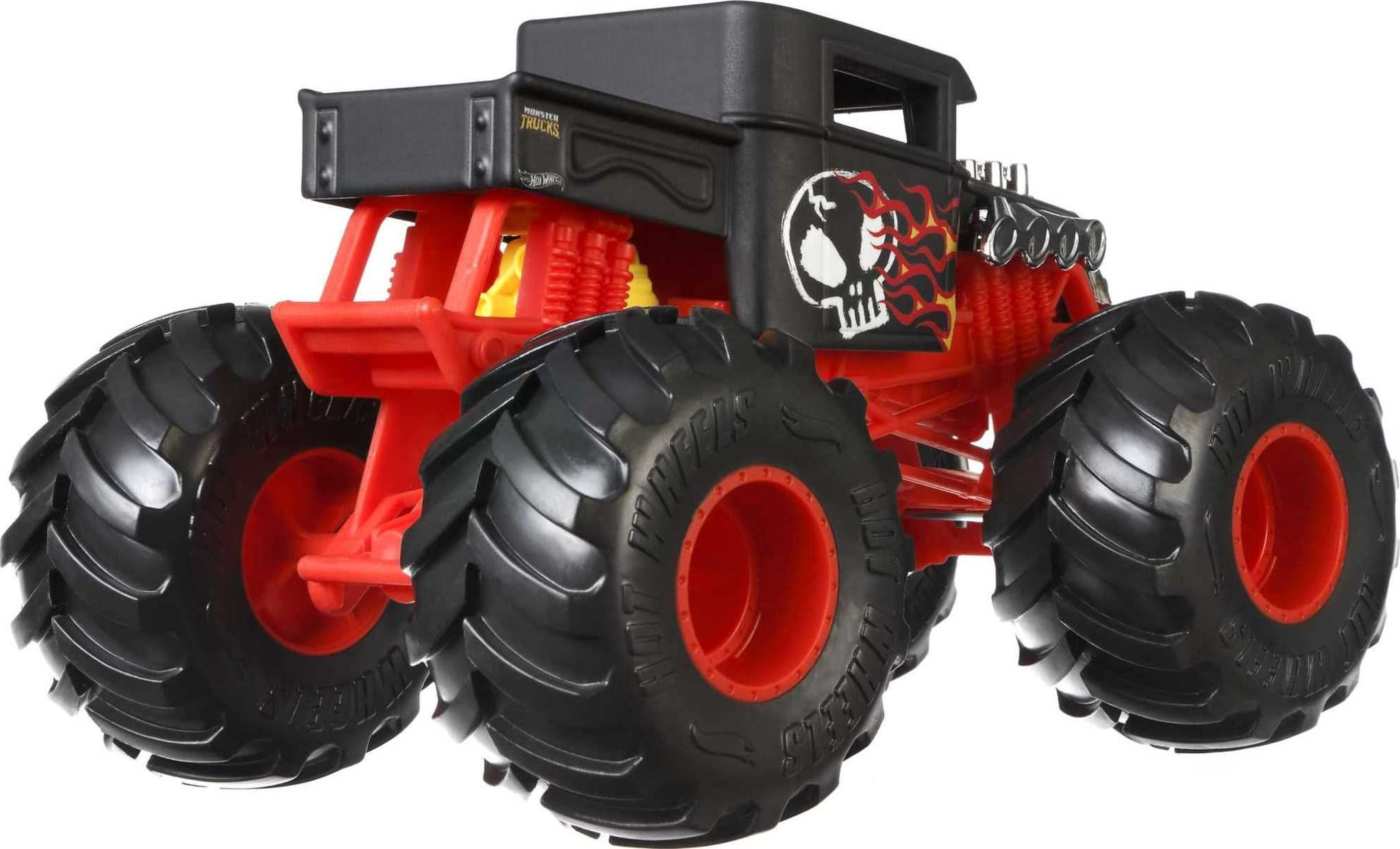 Hot Wheels packaging back stats highlight strength and performance for narratives.