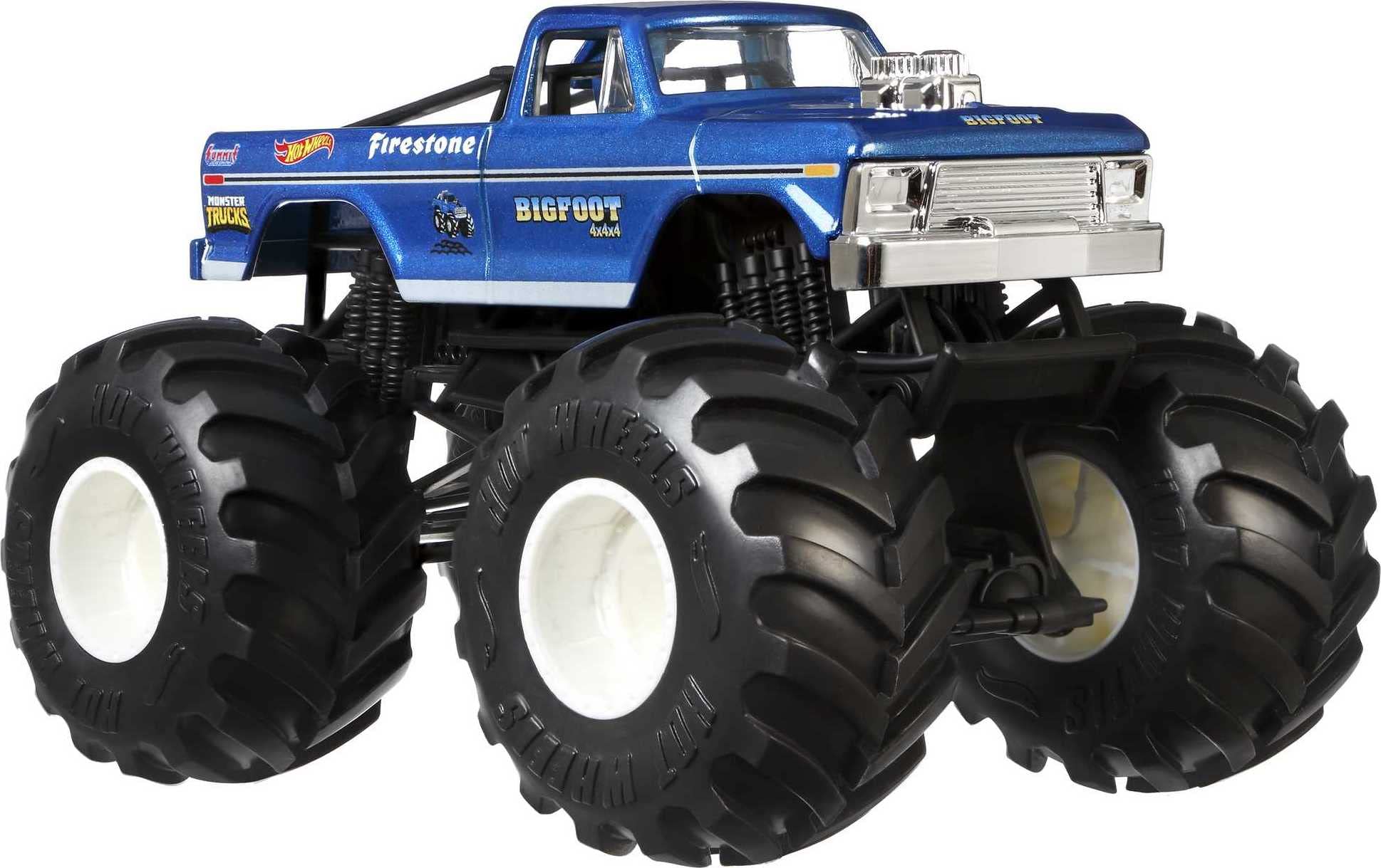 Hot Wheels Monster Trucks vivid paint and decals spark collectability and storytelling.