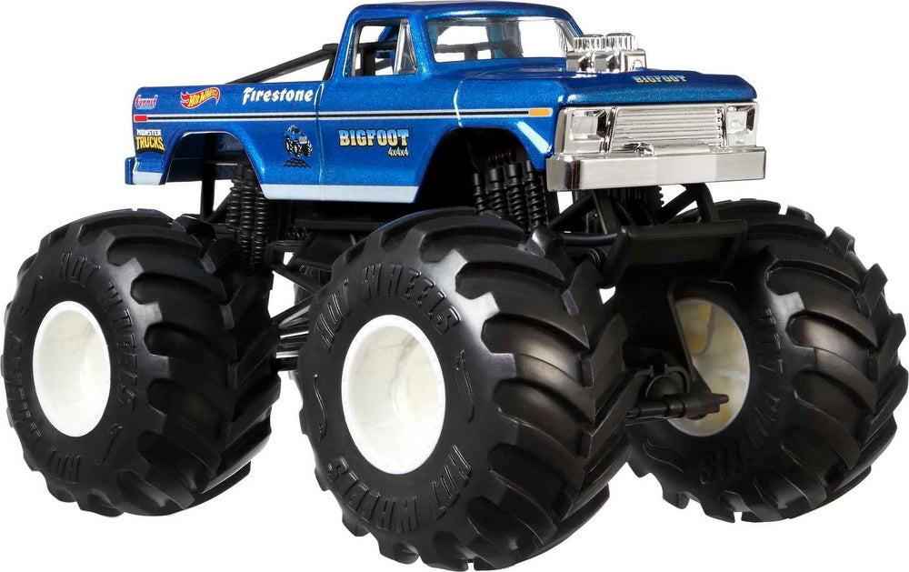 Hot Wheels Monster Trucks vivid paint and decals spark collectability and storytelling.
