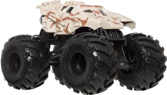 Hot Wheels Monster Trucks oversized front view highlighting bold design for dynamic play sessions.