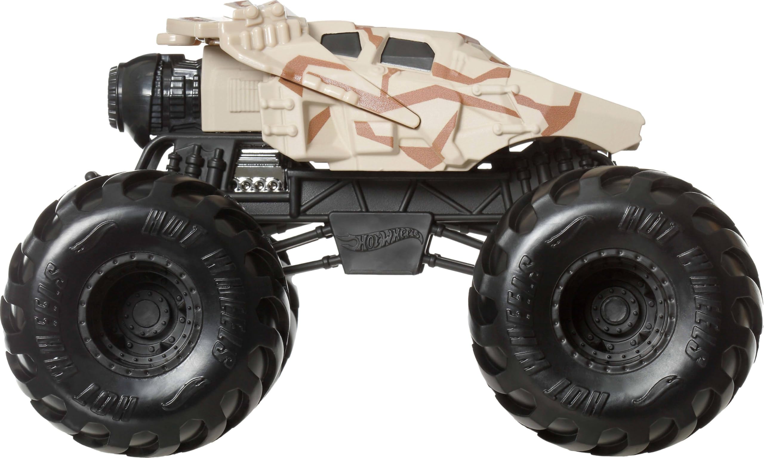 Hot Wheels Monster Trucks graphic detail showcases vibrant motifs and collectible appeal.