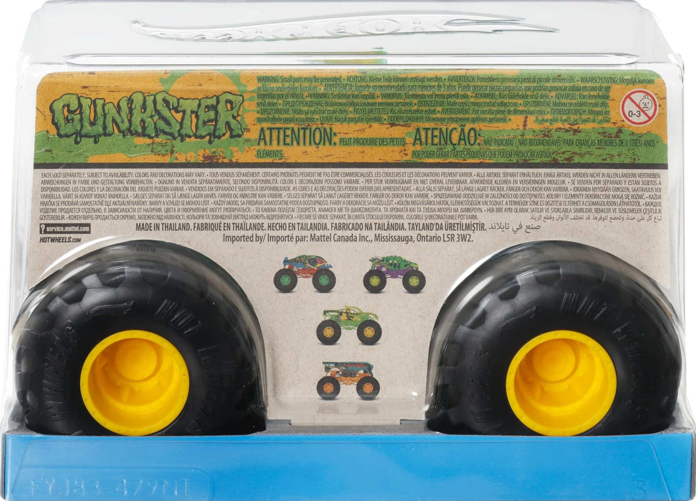 Hot Wheels Monster Trucks gift-ready packaging sparks excitement for fans.