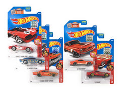 Hot Wheels Muscle Car Madness Camaro Charger GTO Firebird set ideal for nostalgia