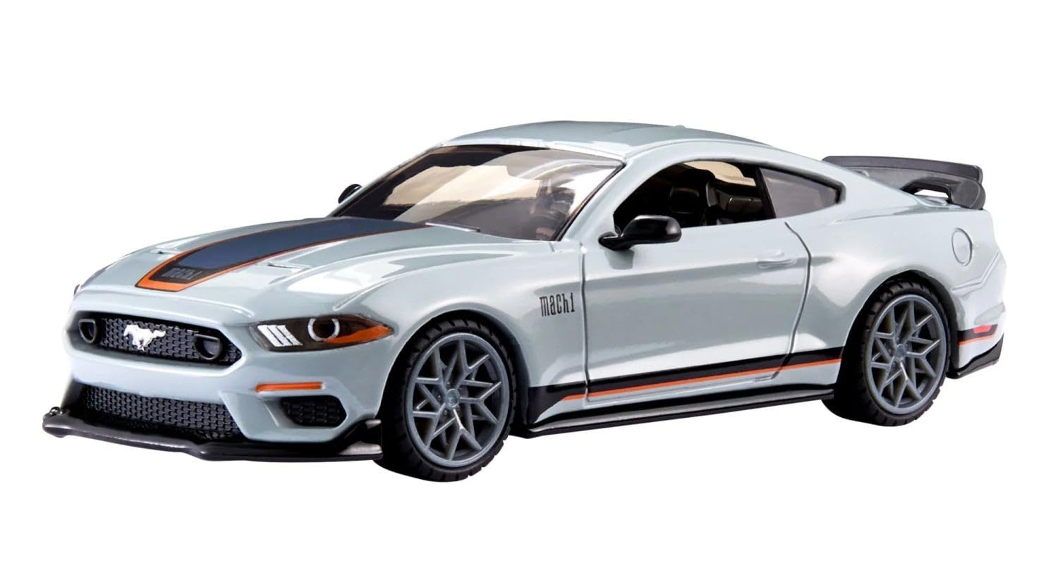 Hot Wheels Mustang Mach 1 side view showing detailed styling for collectors