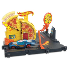 Hot Wheels pizza activation piece enables exciting in-play surprises on demand.