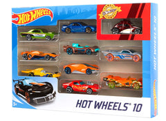 Hot Wheels push-around play set for quick races.