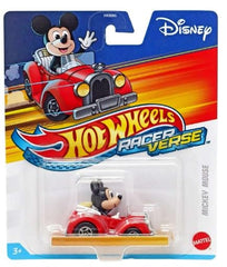 Hot Wheels Racer Verse Racerverse Mickey diecast car with precise detailing for display and play.