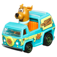 Hot Wheels Racer Verse Scooby-Doo inside-driver emphasizes collectible appeal and track-ready play