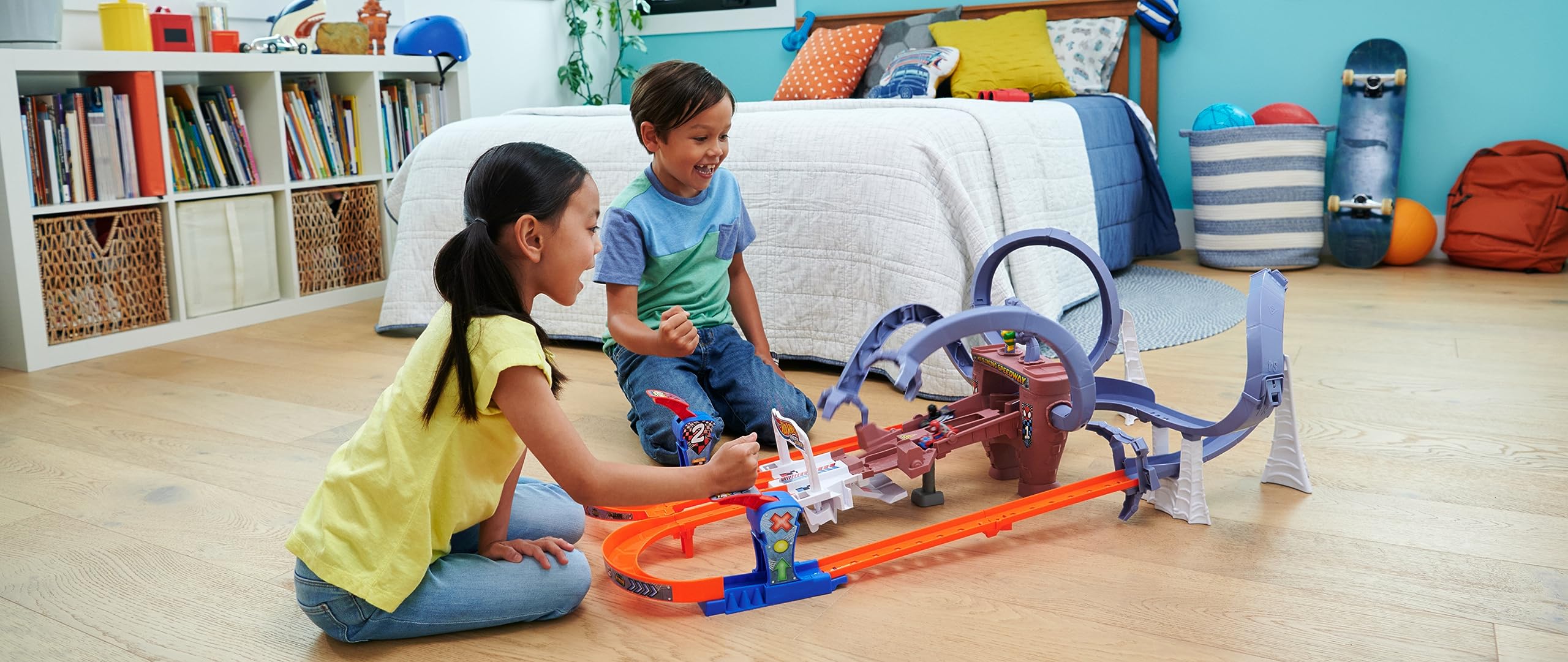 Hot Wheels RacerVerse Spider-Man and Black Panther die-cast cars ready to race
