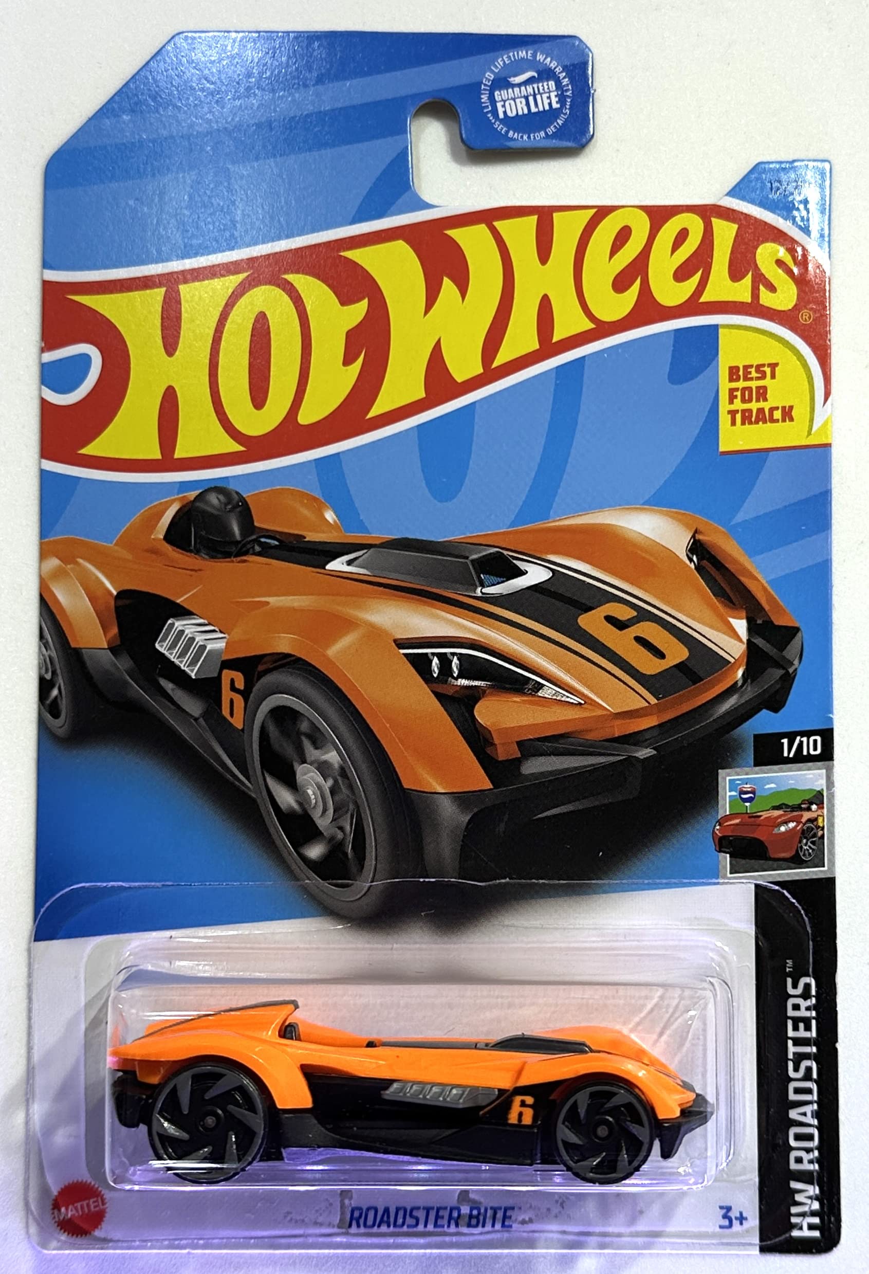 Hot Wheels ships bubble wrapped in a sized box for protection.