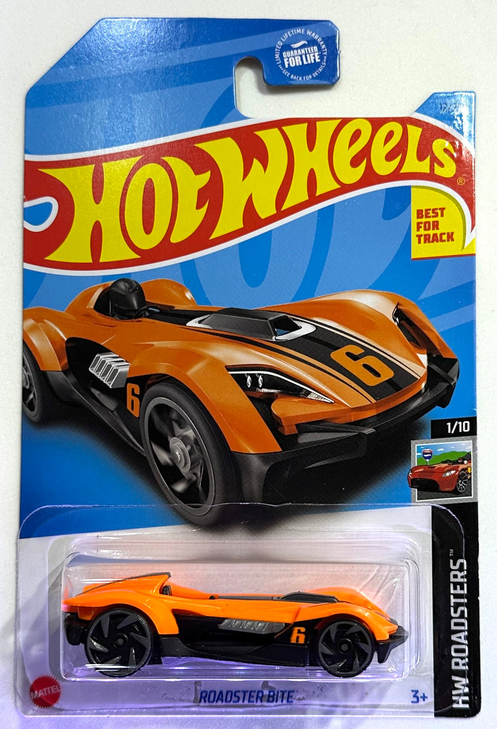 Hot Wheels ships bubble wrapped in a sized box for protection.