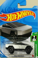 Hot Wheels Tessla 2021 177/250 side view detailing the die-cast finish for display.