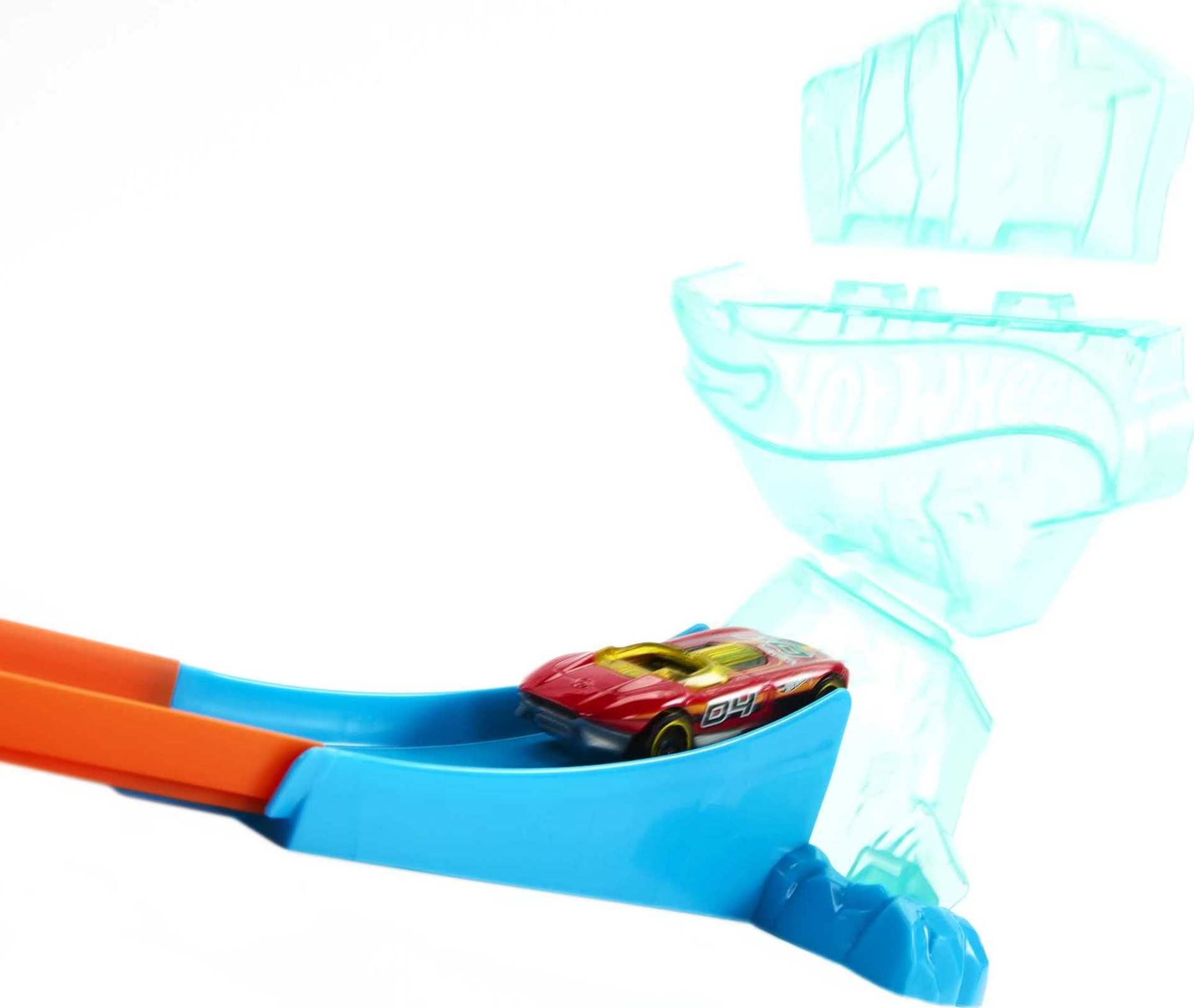 Hot Wheels Ice Crash Pack includes a 1:64 scale car for immediate racing.